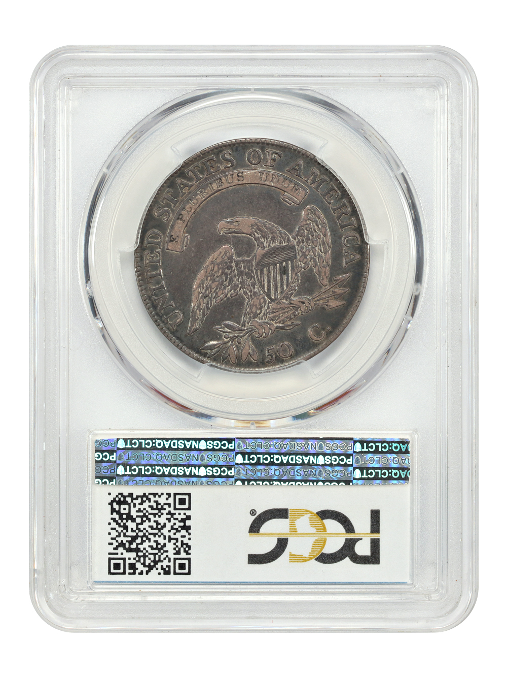 image for: 1807 Capped Bust, Large Stars 50c PCGS VF35