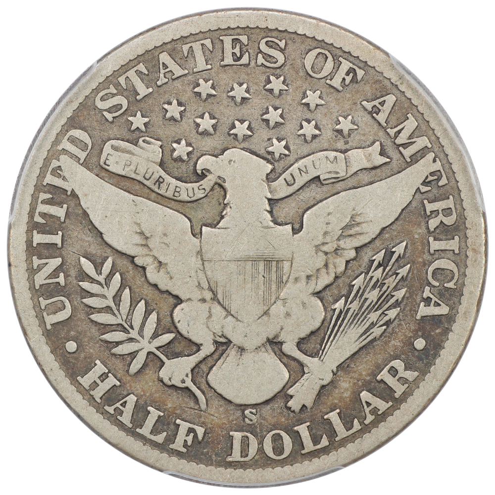 image for: 1904-S 50c PCGS VG8