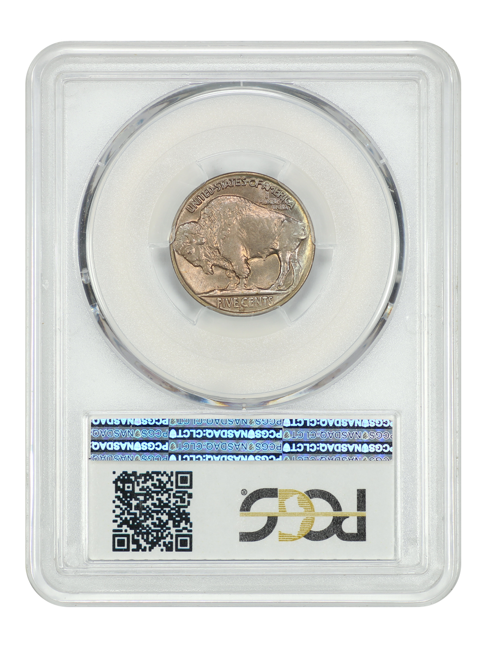 image for: 1936-D 5c PCGS MS65