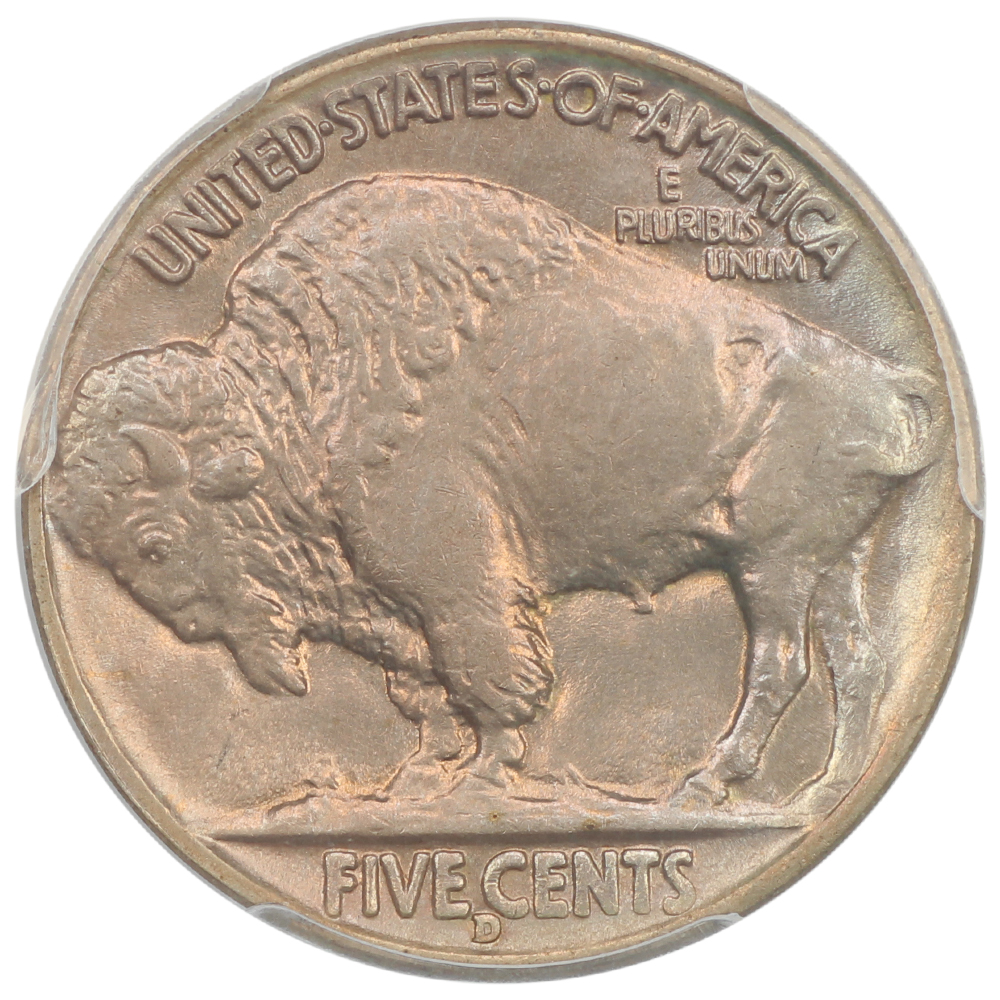image for: 1936-D 5c PCGS MS65