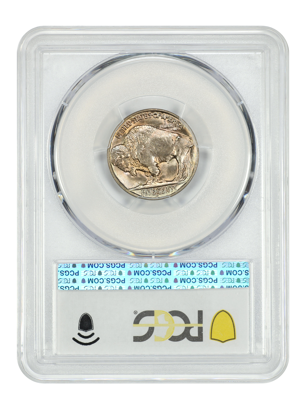 image for: 1938-D/S Buffalo 5c PCGS MS66