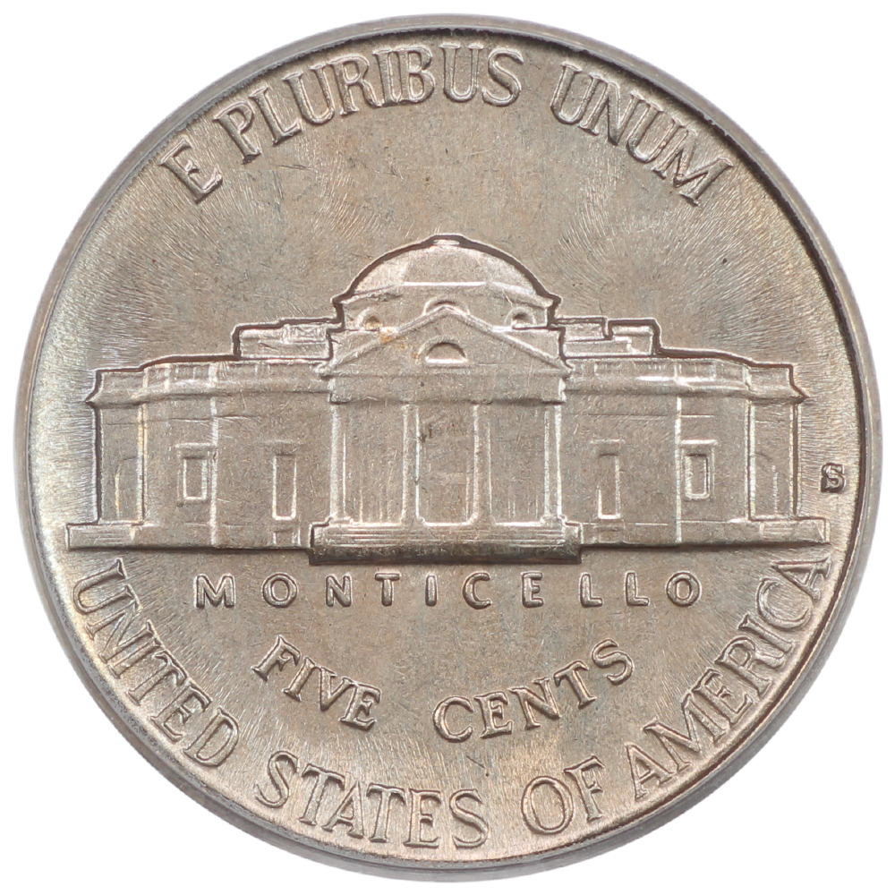 image for: 1938-S 5c PCGS MS65 FS