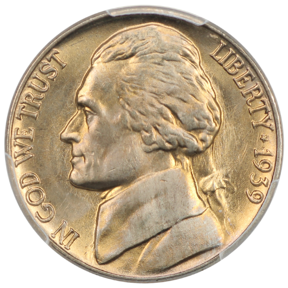 image for: 1939 Reverse of 1940 5c PCGS MS67 FS