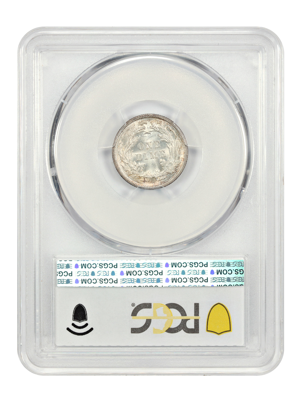 image for: 1887 10c PCGS MS63