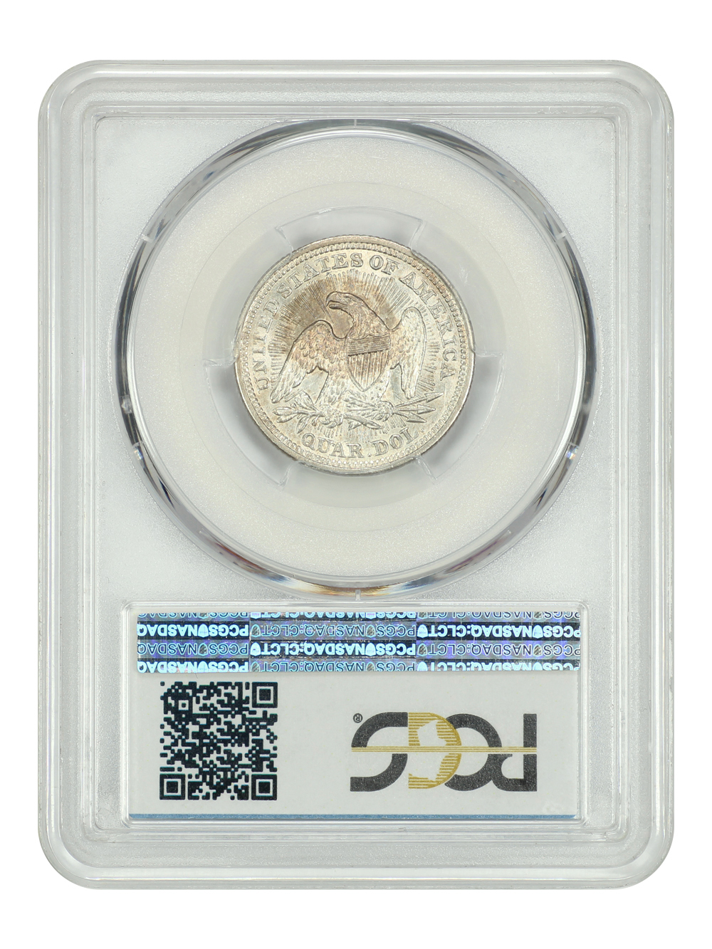 image for: 1853 Arrows & Rays 25c PCGS AU55