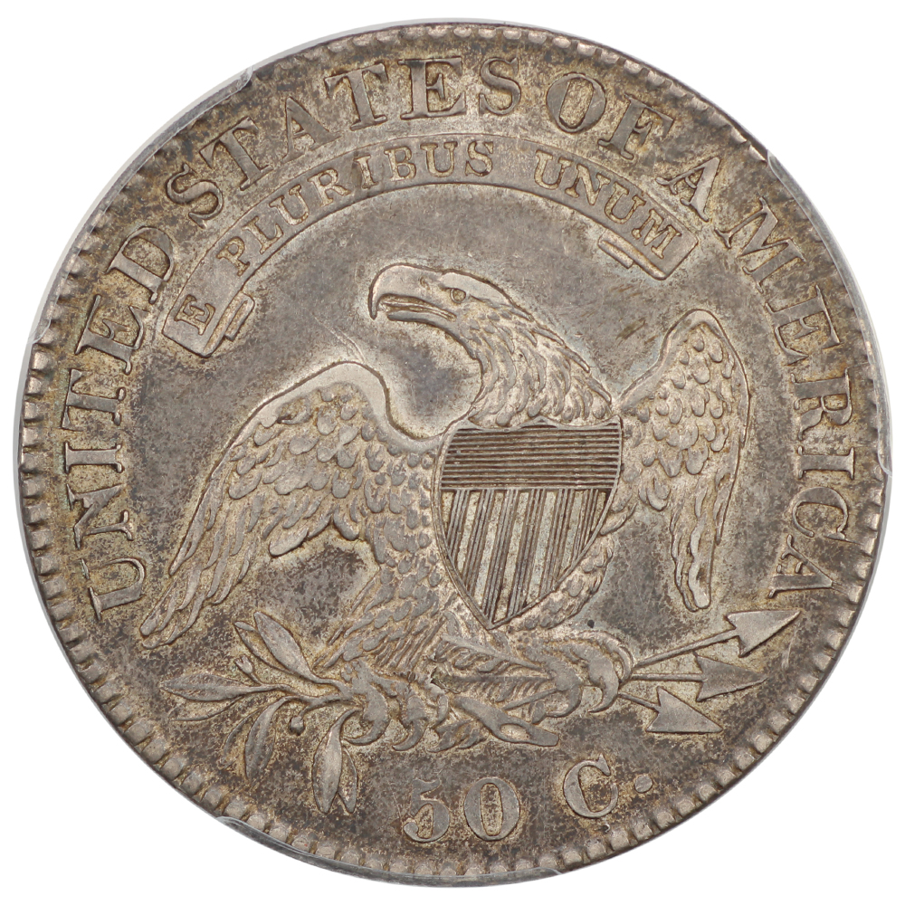 image for: 1821 50c PCGS AU53