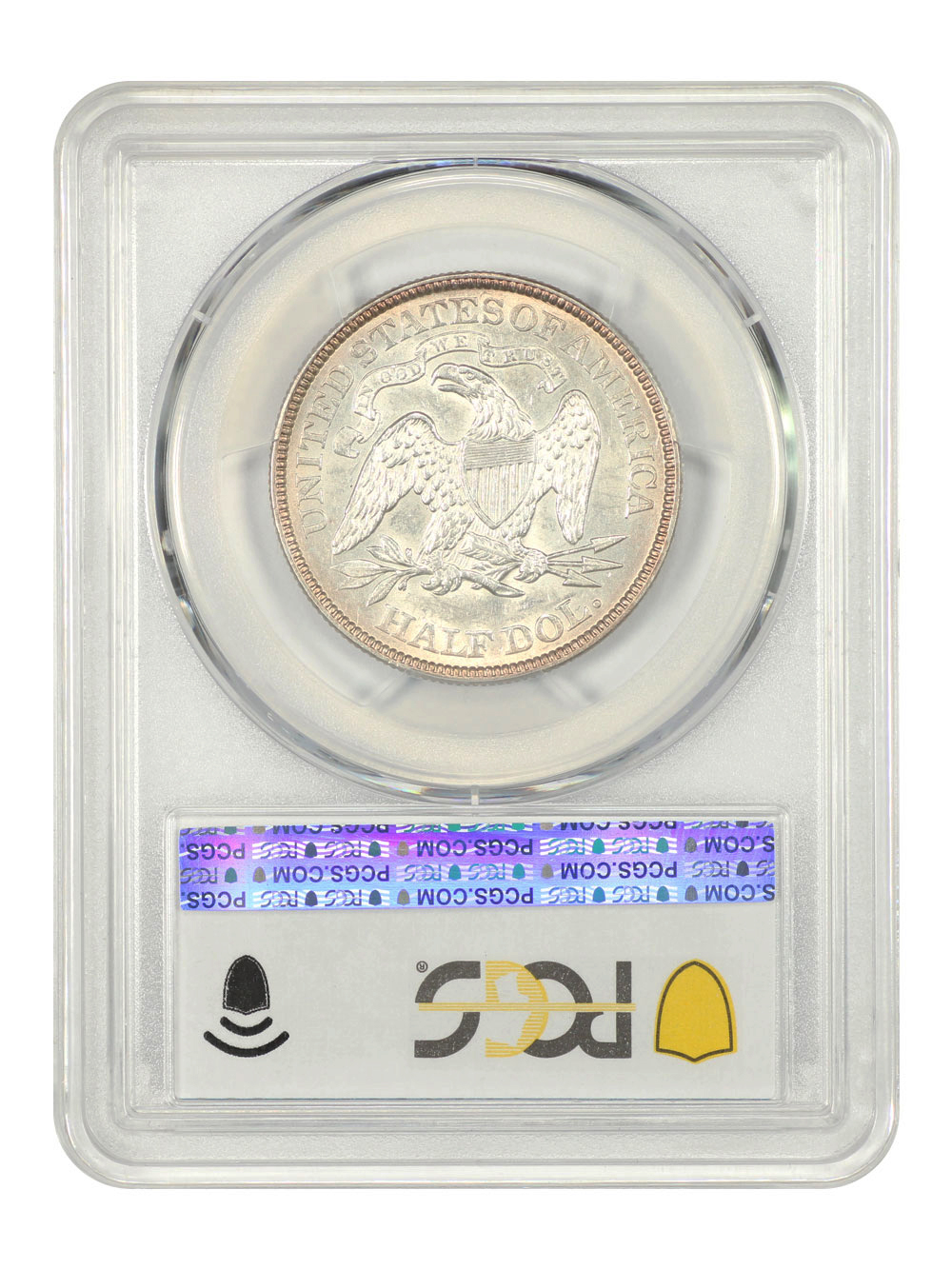 image for: 1874 Arrows 50c PCGS AU58