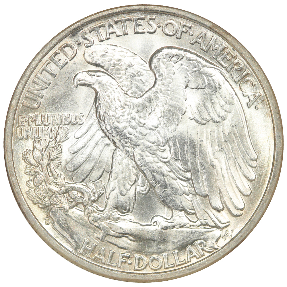 image for: 1936-D 50c NGC MS65