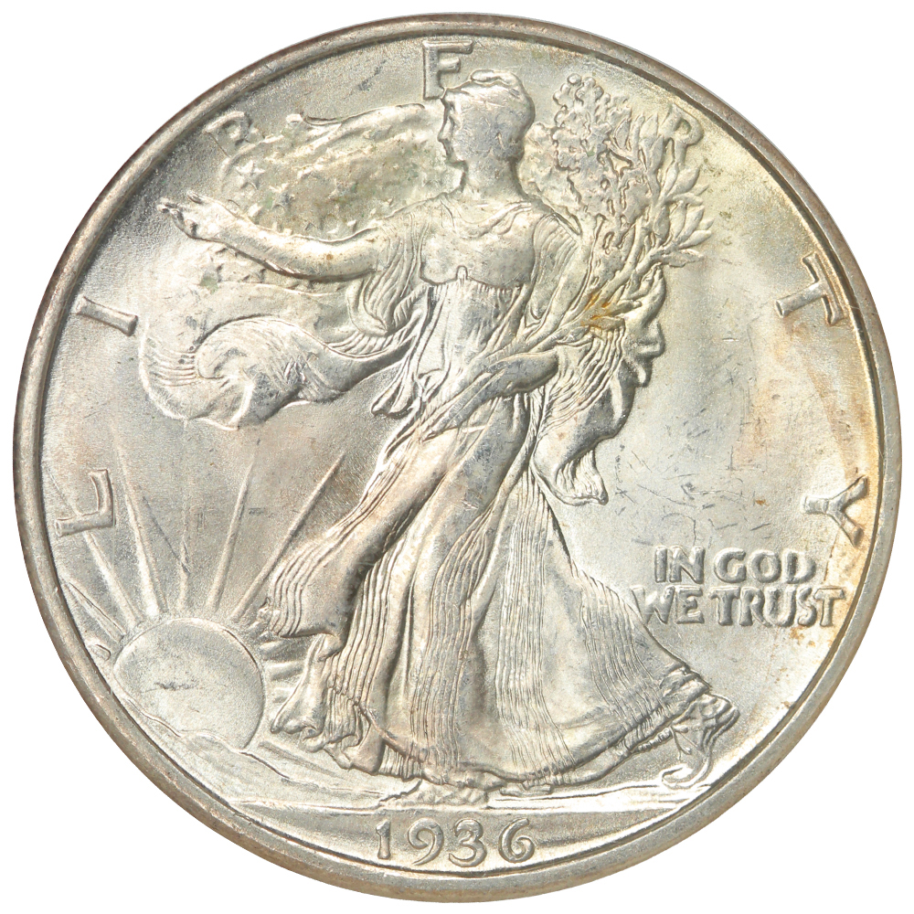 image for: 1936-D 50c NGC MS65