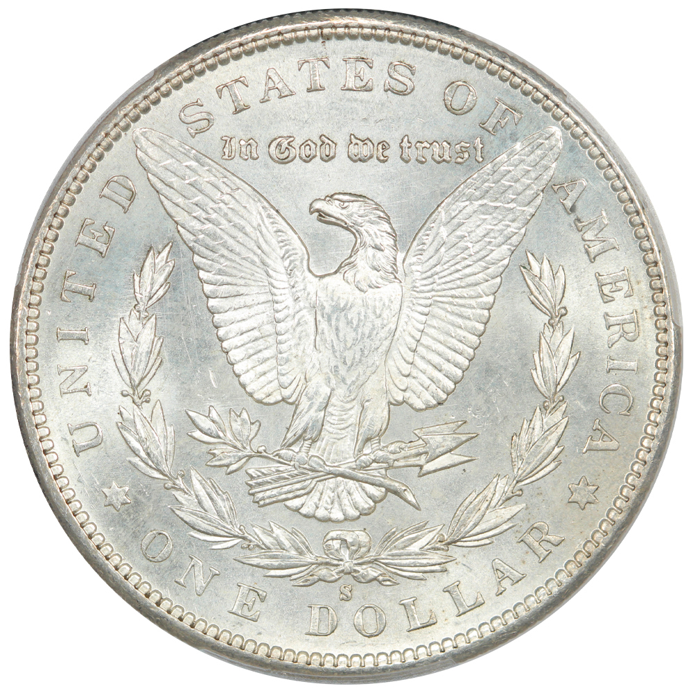 image for: 1897-S $1  PCGS MS63