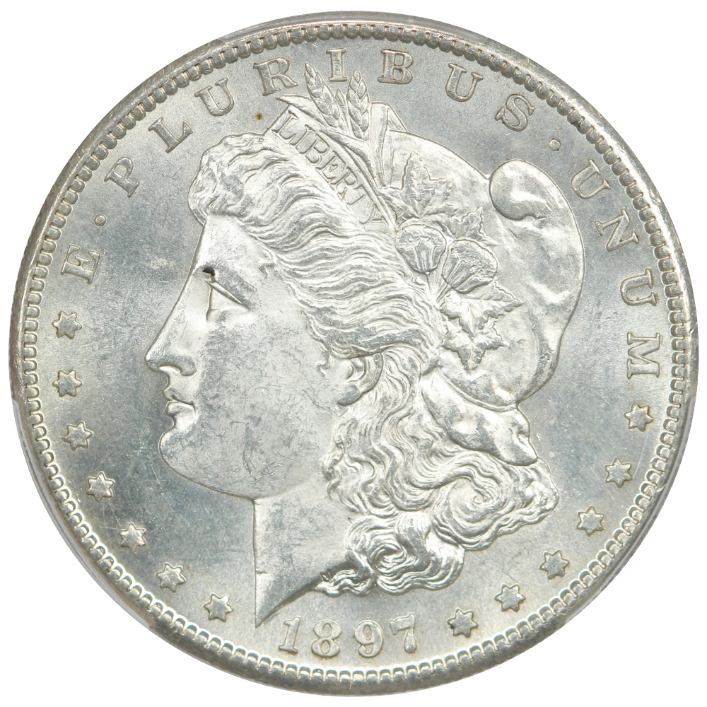 image for: 1897-S $1  PCGS MS63