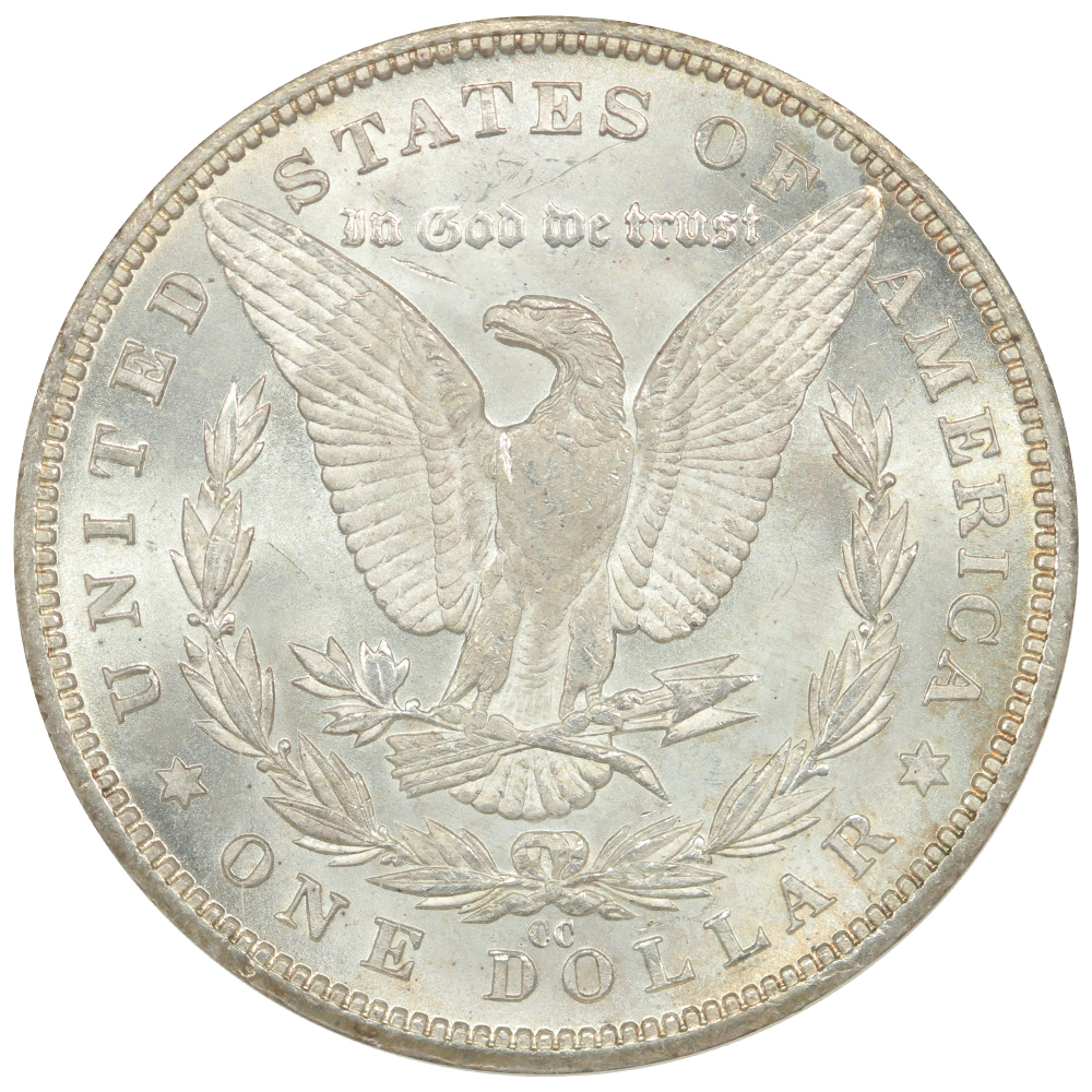 image for: 1893-CC $1  NGC MS63