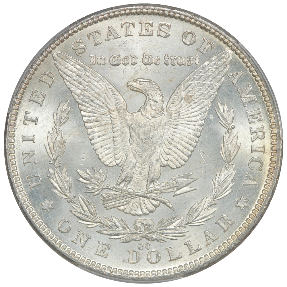 thumbnail for: 1890-CC $1  PCGS MS65