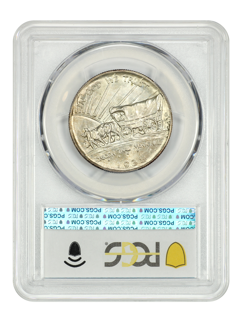image for: 1938 Oregon Trail 50c PCGS MS67