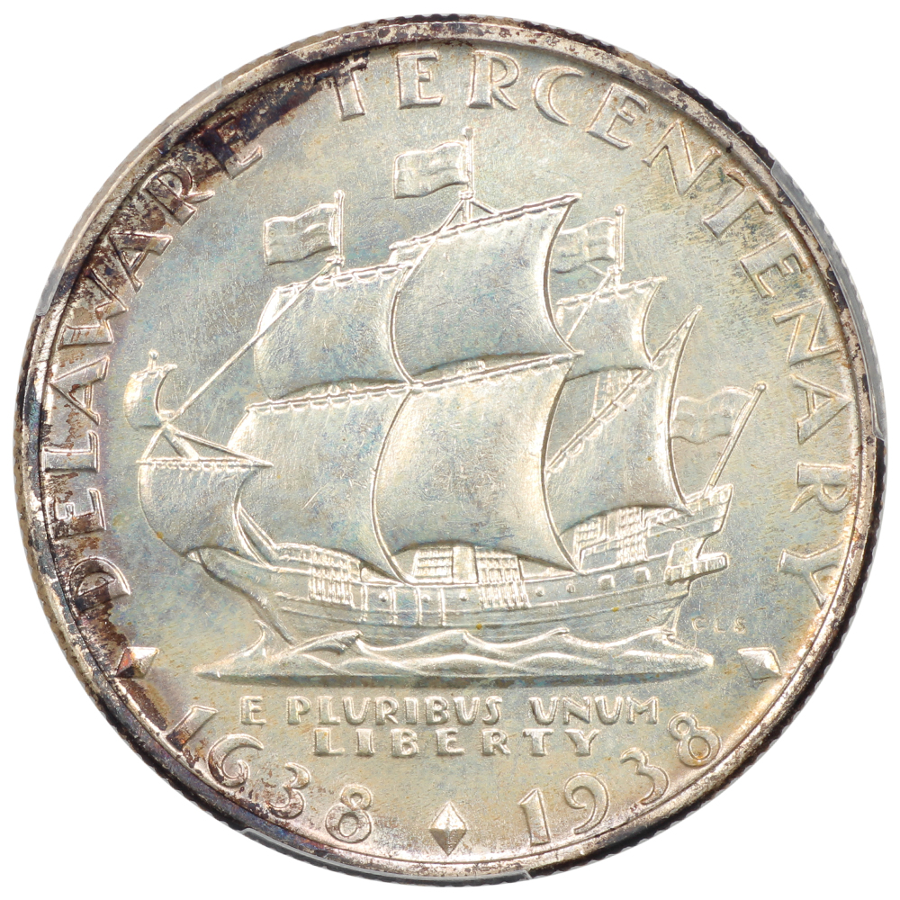 image for: 1936 Delaware 50c PCGS MS67