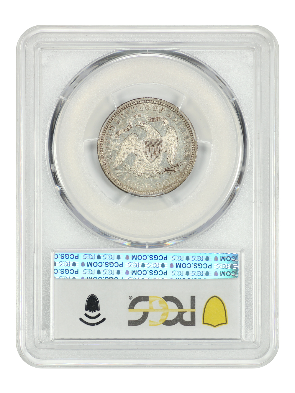 image for: 1868 25c PCGS AU55