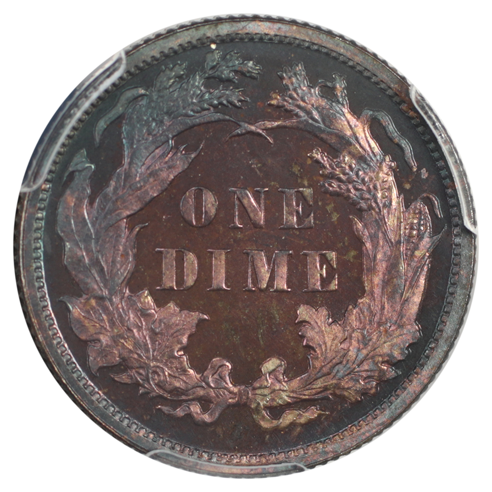 image for: 1879 10c PCGS PR67