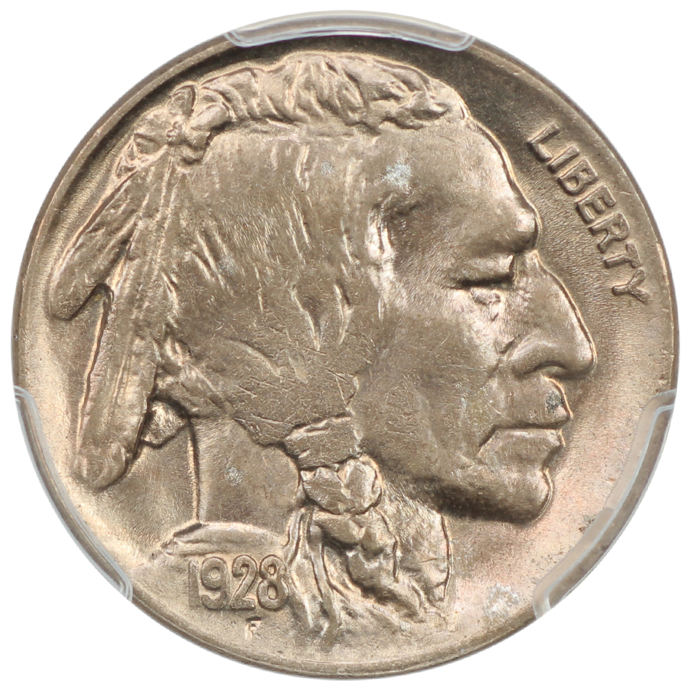 image for: 1928-D 5c PCGS MS65