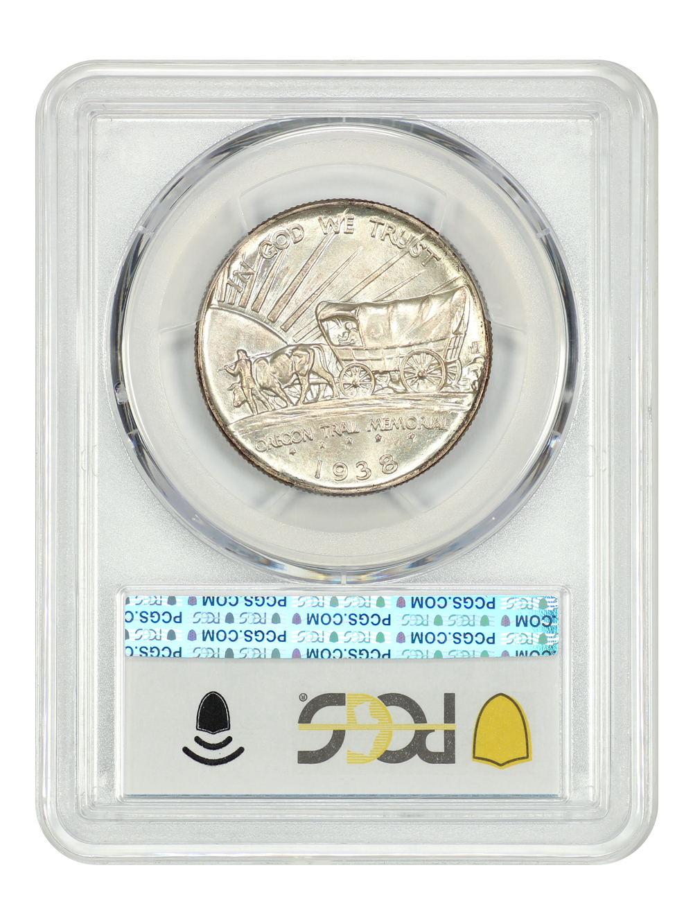 image for: 1938-D Oregon Trail 50c PCGS MS67