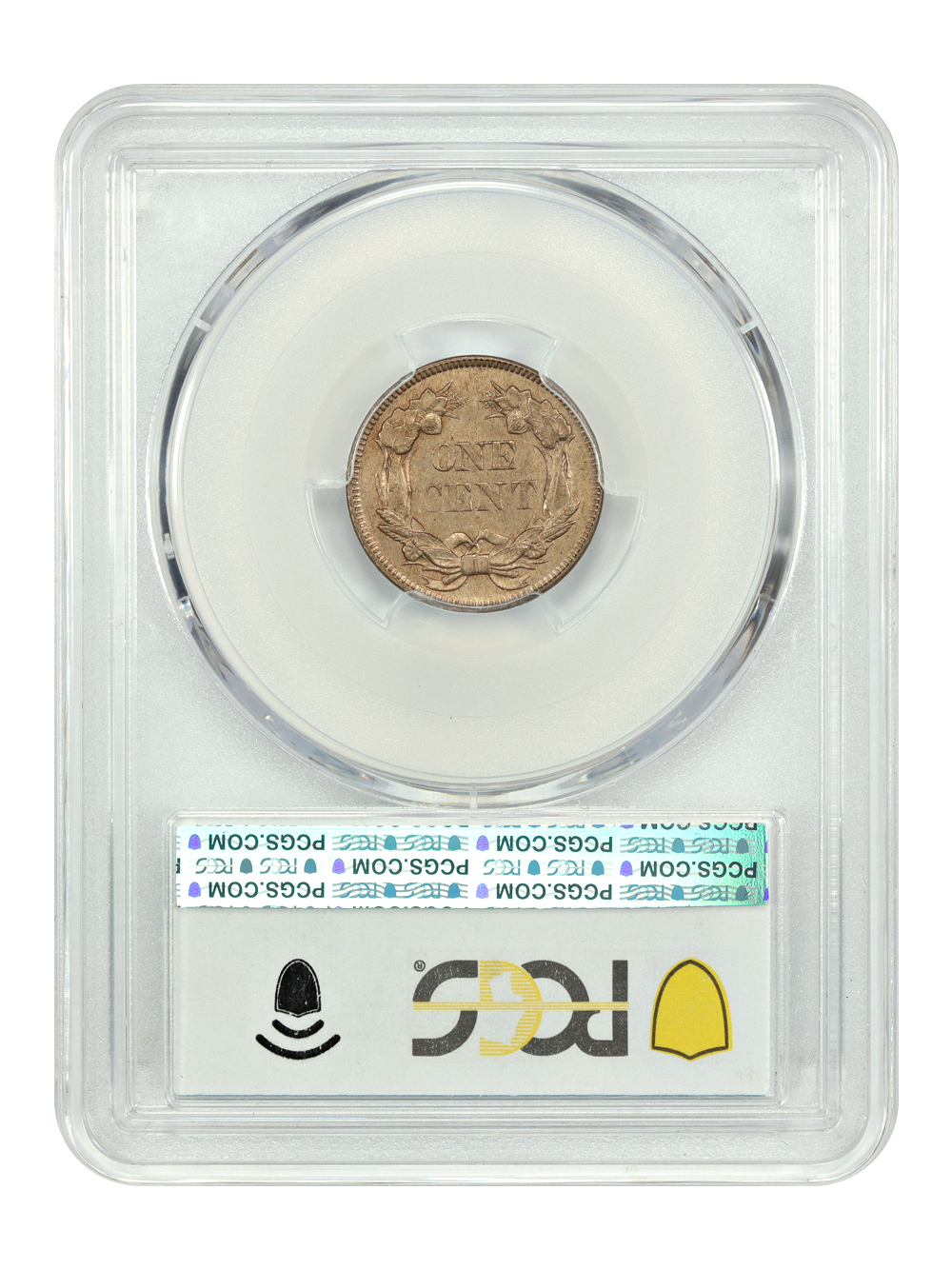 image for: 1857 Flying Eagle 1c PCGS MS64