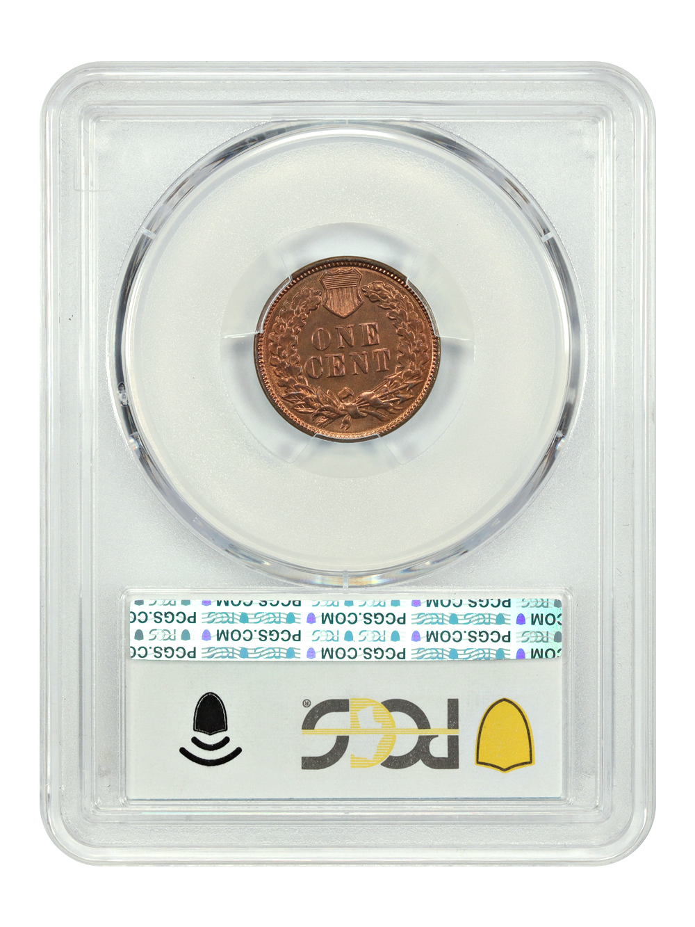 image for: 1886 Type 2 1c PCGS MS64 RD