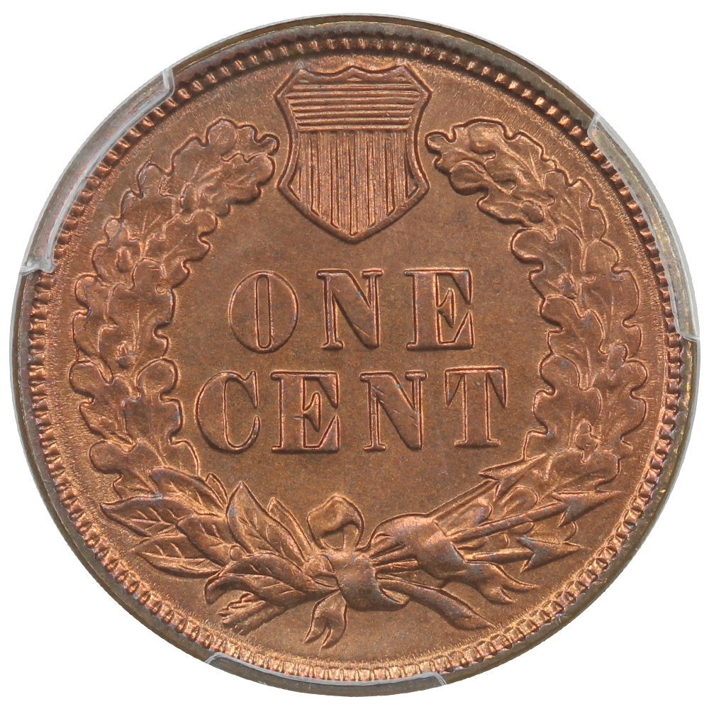 image for: 1886 Type 2 1c PCGS MS64 RD