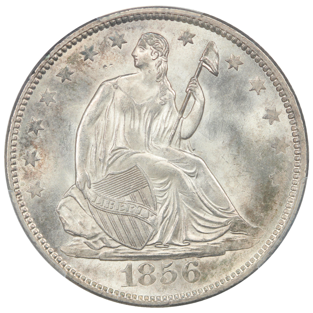 image for: 1856 50c PCGS MS65