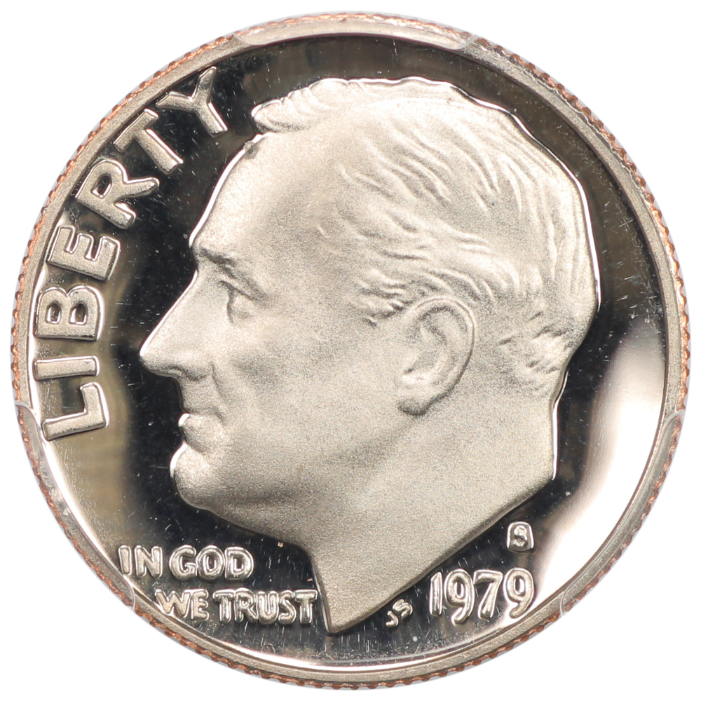 image for: 1979-S Type 1 10c PCGS PR70 DCAM