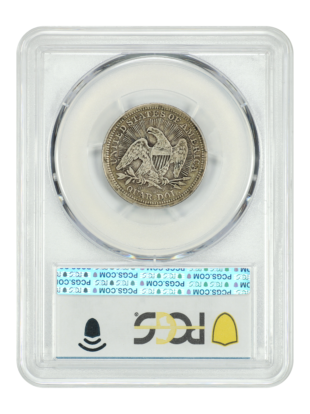 image for: 1853 Arrows & Rays 25c PCGS VF20