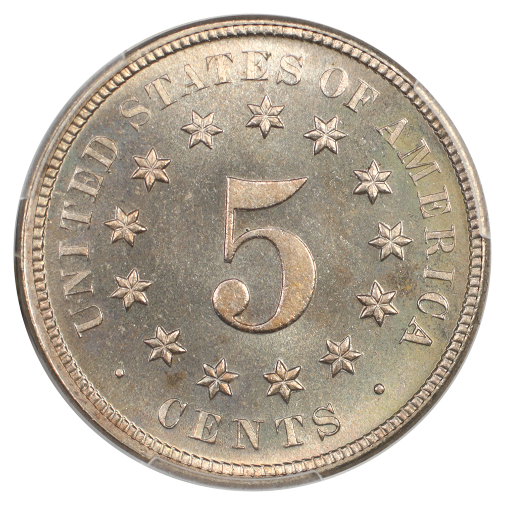 image for: 1879/8 5c PCGS PR67