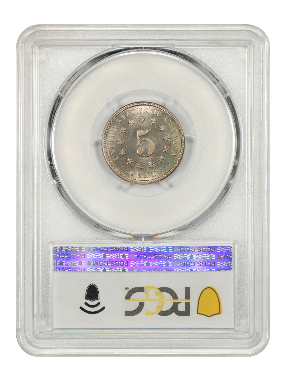 image for: 1879/8 5c PCGS PR67