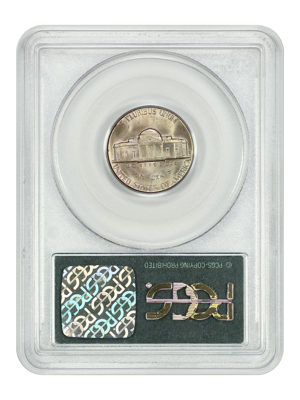 image for: 1949-D/S 5c PCGS MS65