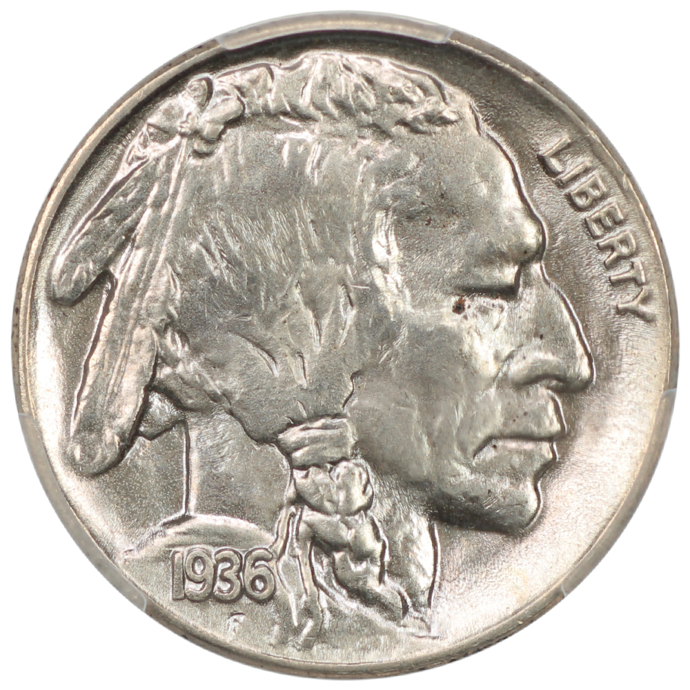 image for: 1936 5c PCGS MS66