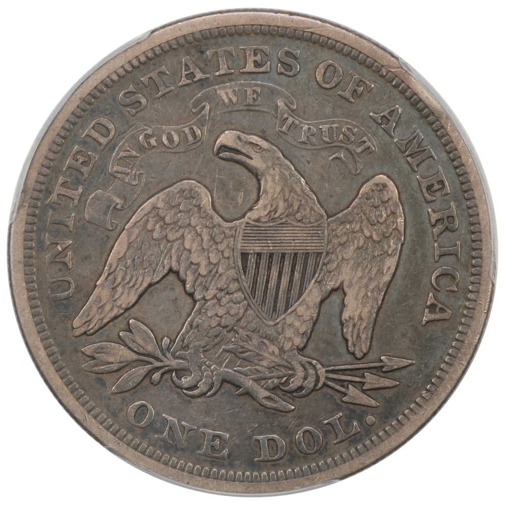 image for: 1871 $1  PCGS VF30