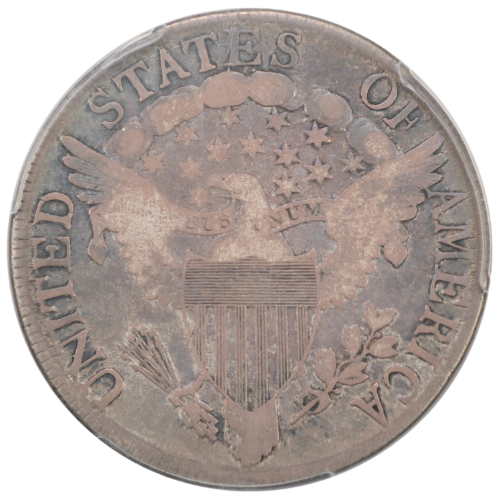 image for: 1807 Draped Bust 50c PCGS VG10