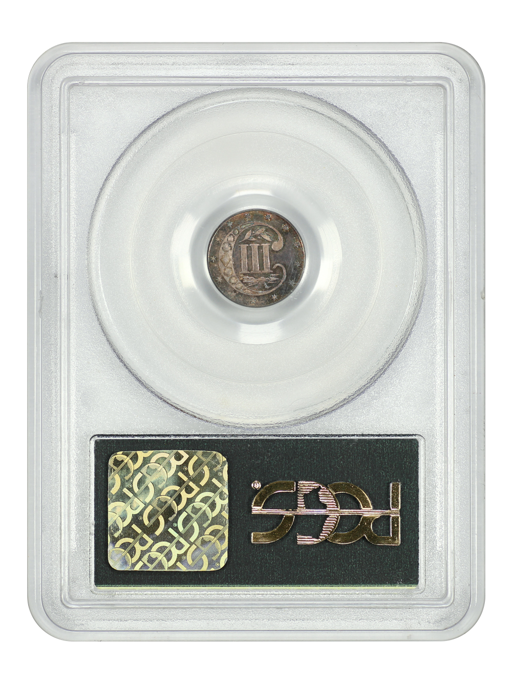 thumbnail for: 1871 3cS PCGS PR63