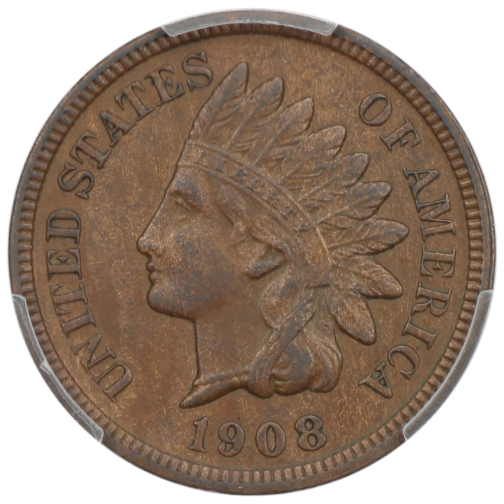 image for: 1908-S 1c PCGS AU55 BN