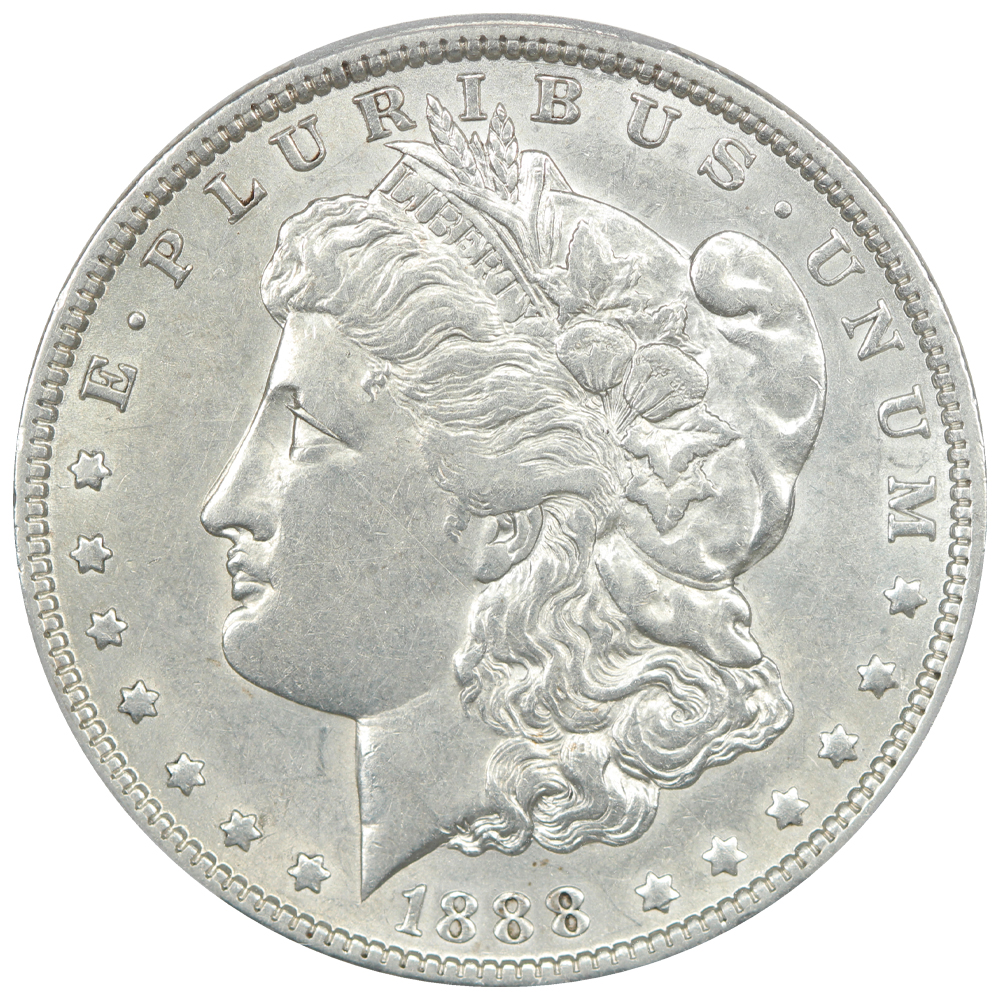 image for: 1888-O Hot Lips $1  PCGS XF45