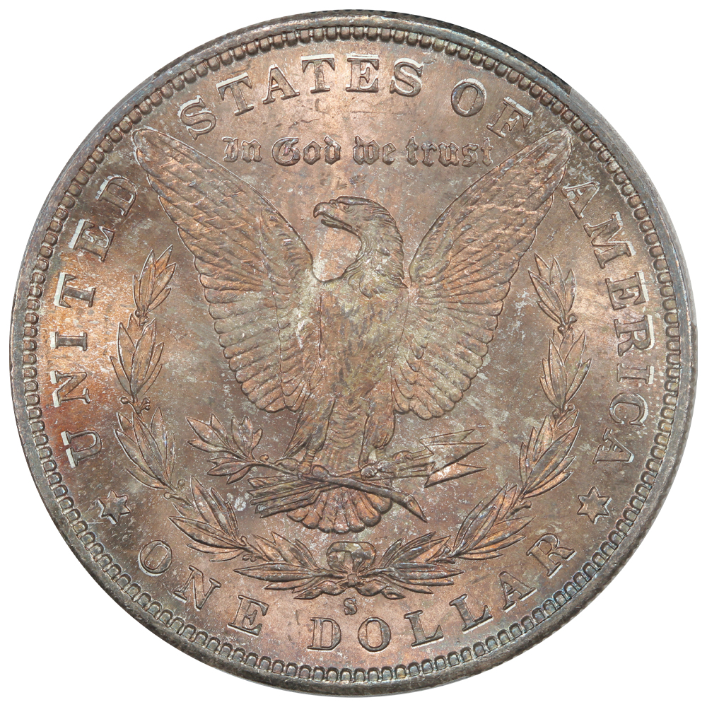 image for: 1886-S $1  PCGS MS63