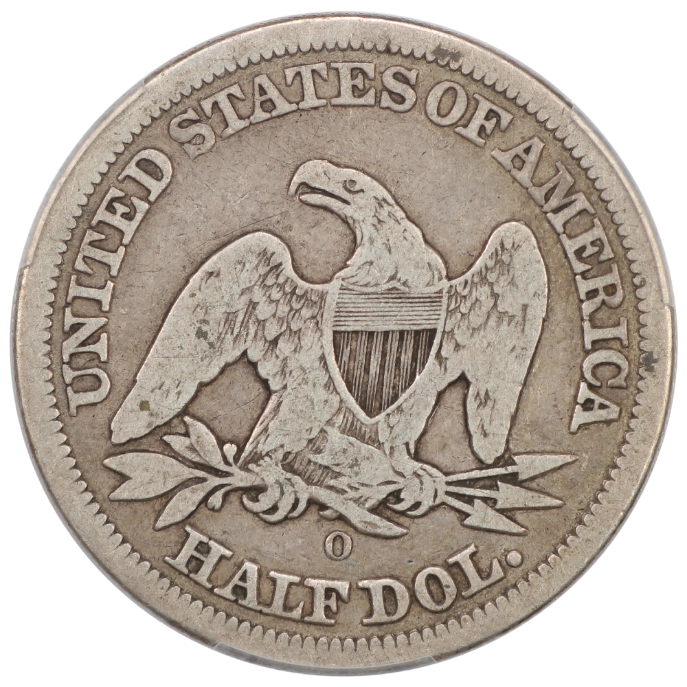 image for: 1846-O Tall Date 50c PCGS VG10