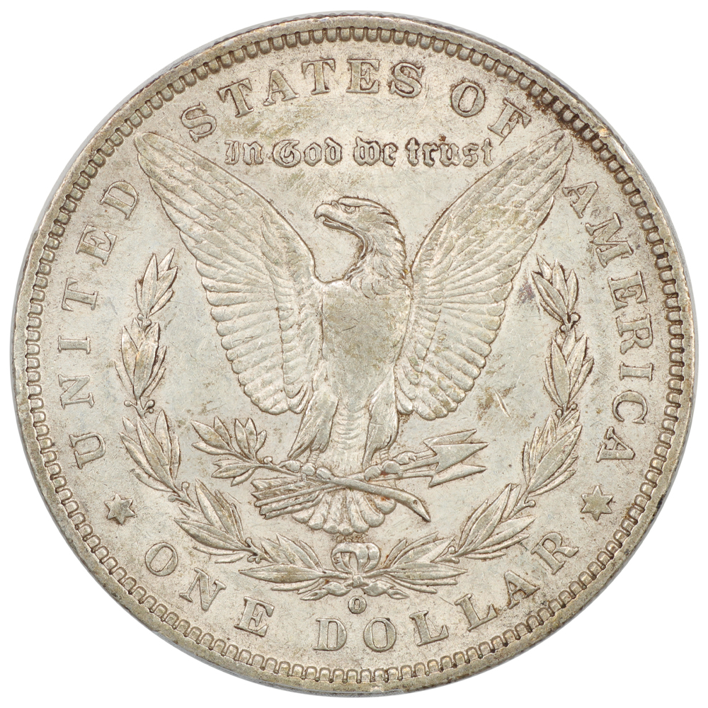 image for: 1888-O Hot Lips, VAM-4 $1  PCGS AU53