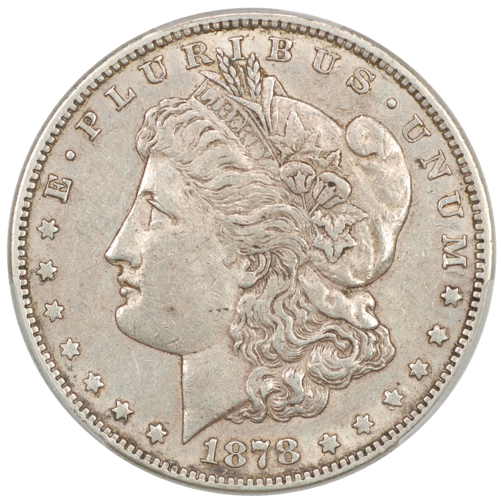 image for: 1878-S Long Nock, VAM-57  $1  PCGS XF45