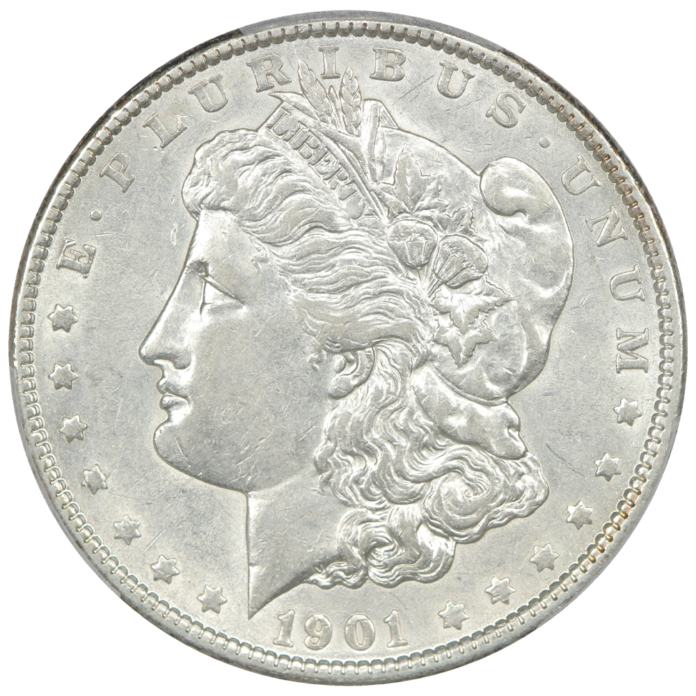 image for: 1901 $1  PCGS AU53