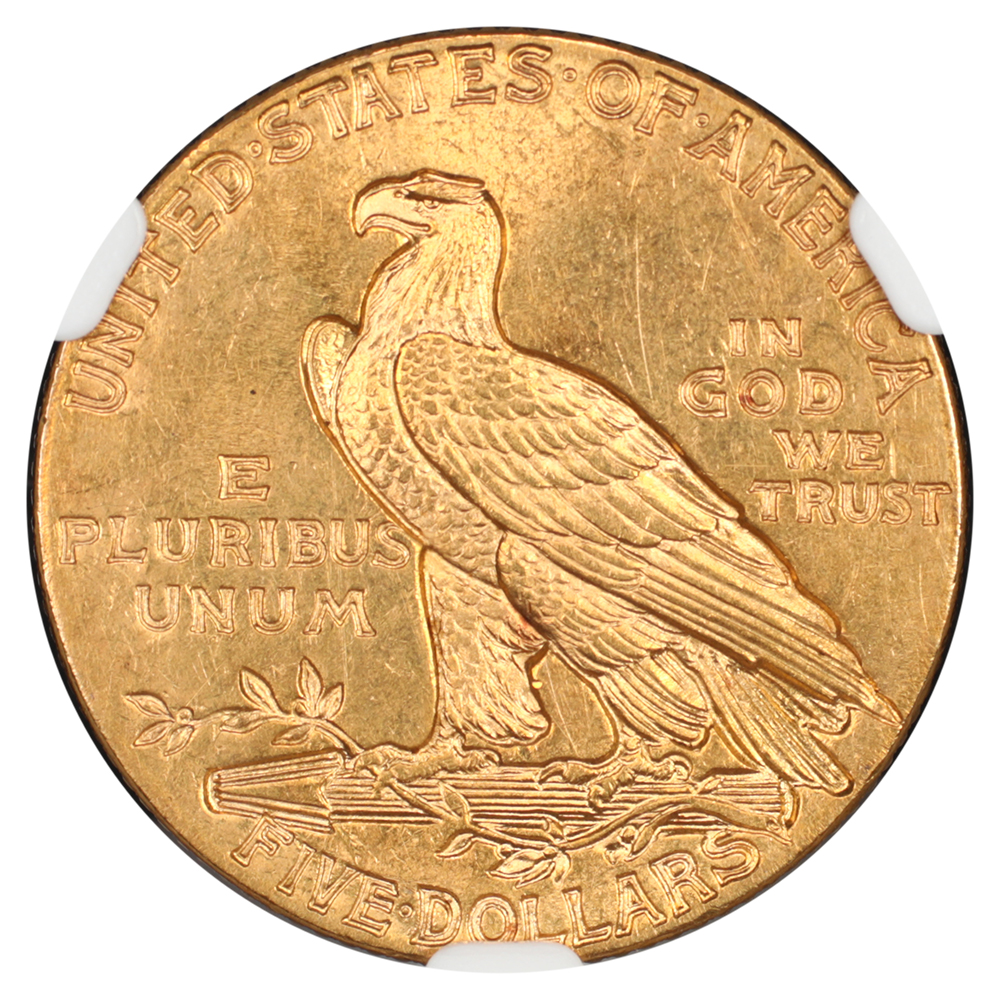 image for: 1911 $5  NGC MS64