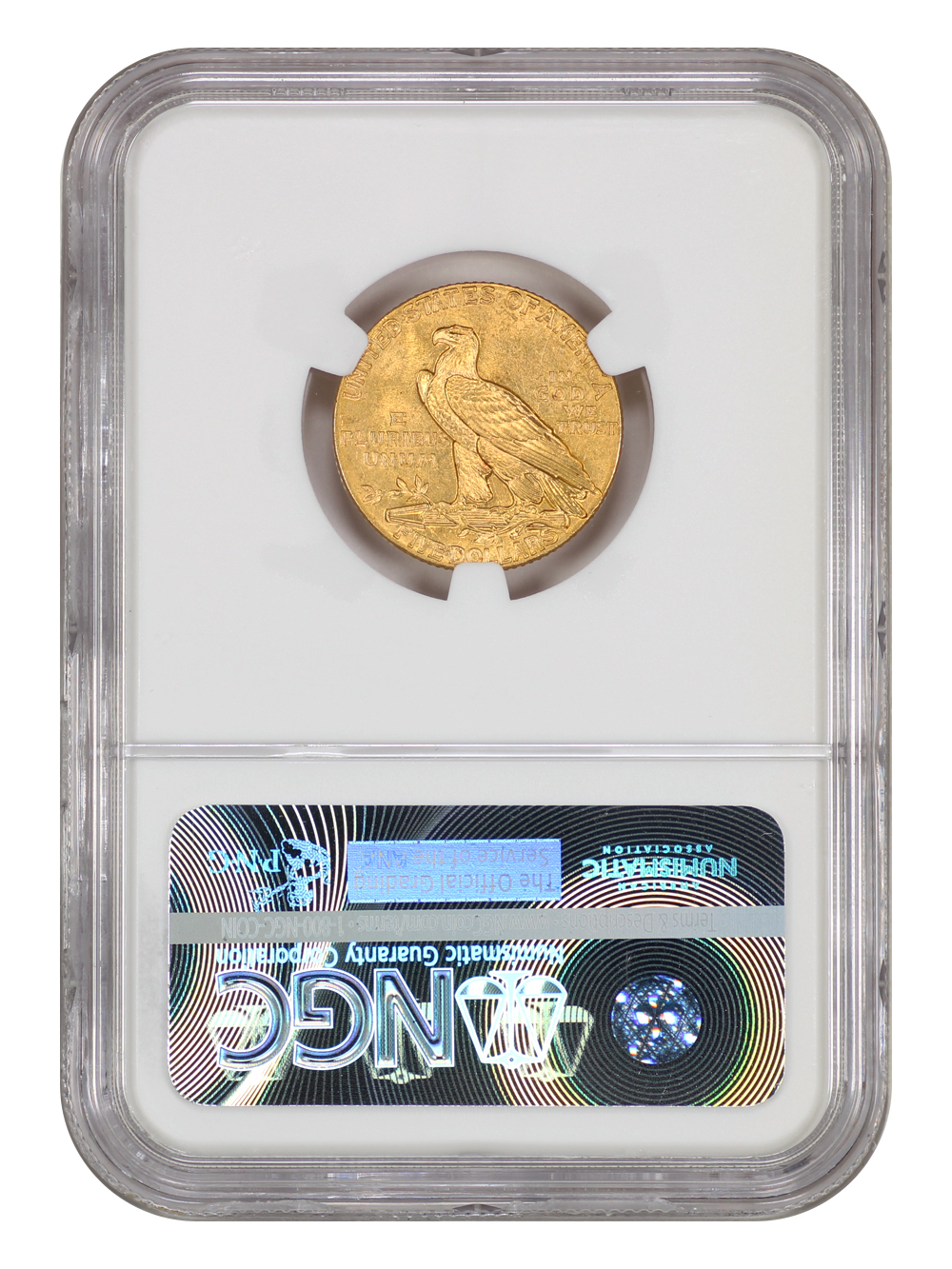 image for: 1911 $5  NGC MS64