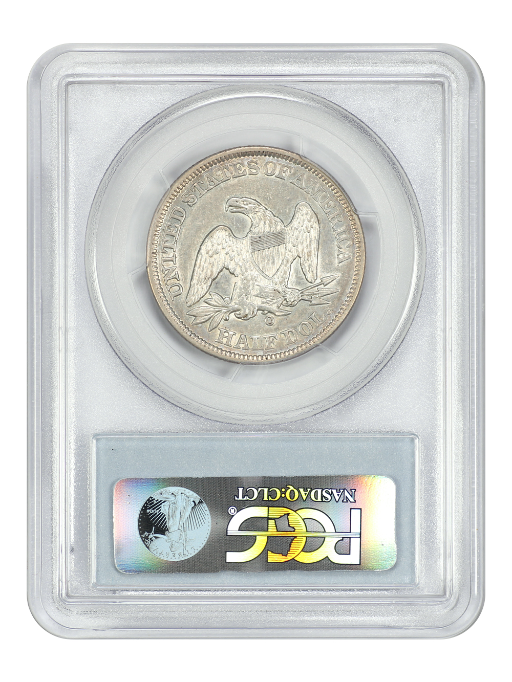image for: 1858-O 50c PCGS AU50