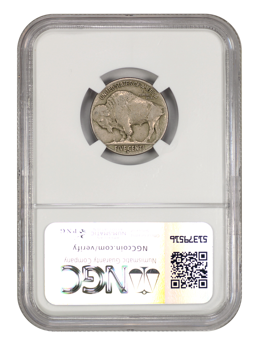 image for: 1915-D 5c NGC VF20