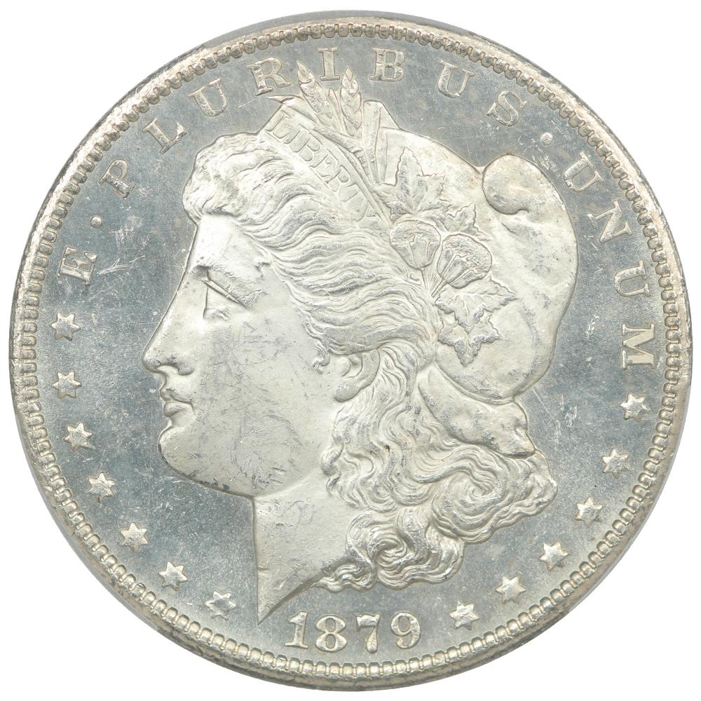 image for: 1879-CC $1  PCGS MS64 PL