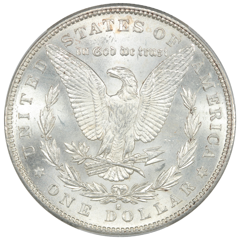image for: 1883-S $1  PCGS MS61