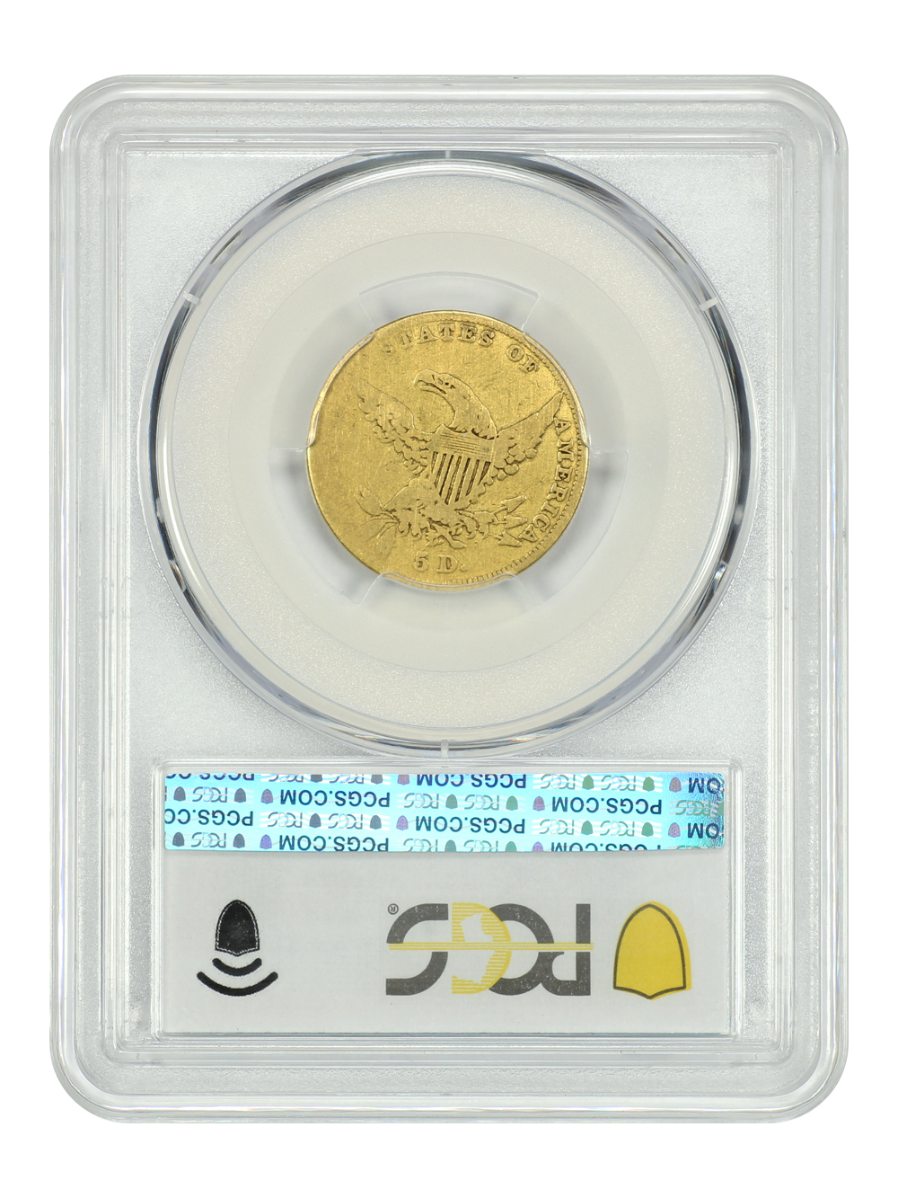 image for: 1835 $5  PCGS G4